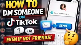 How to send direct message on tiktok | how to send someone a dm on tiktok