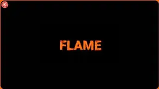 How To Create Flame Text Effect In KINEMASTER | Flame Text Effect In Kinemaster | 5 Minute Editor