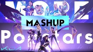 KDA MORE x Popstars [MASHUP] ft.Madison Beer, (G)I-DLE, Lexie Liu, Jaira Burns | League of Legends