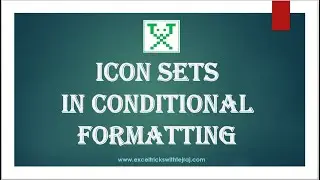 Icon Sets in Conditional Formatting
