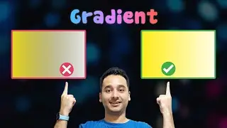 How to solve a common gradient issue with transparent color