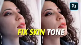 Easiest Way to Fix Skin Tones in Photoshop | Color Correction Photoshop Tutorial