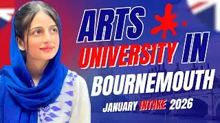 Study in the UK | Arts University Bournemouth | January 2026 Intake