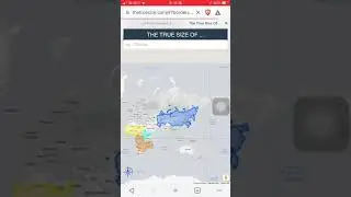 The True Size of Russia