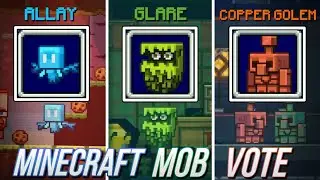 Minecraft 1.19 - New Mobs Revealed (Mob Vote 2021)..