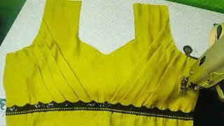 blouse ka design / beautiful blouse design / plated blouse design #barkatbutique #blousedesign