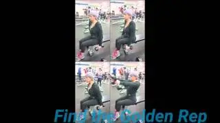 Seated anterior dumbbell raises with Sosay