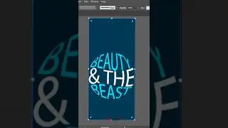 Lets put the text in a shape.#photoshop #graphicdesign