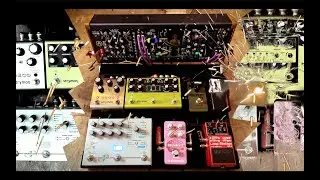 Pedalboard Stop Motion Build, Effects Pedals for Synths, Beats, Guitars, Loops.