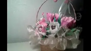 Букет из Конфет (Корзинка)