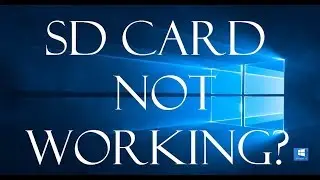 SD Card Not Working Problem in Windows 10 (03 Possible Solutions)