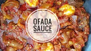 How to make Ofada Sauce/ Stew| NIGERIAN FOOD