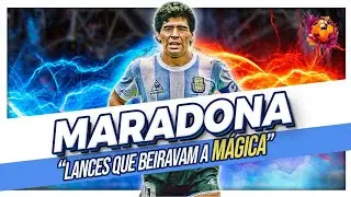 Diego Maradona - Moves that were close to MAGIC - MARADONA SKILLS