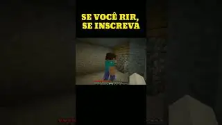 Meme 😹 Tente Não Rir - Mine Shurek -KKK-