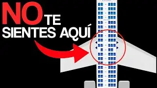 Este es el asiento MÁS PELIGROSO de un avión ✈️