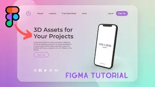 Website UI Design in figma tutorial | Speed Design