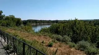 Прогулка по набережной.Станица Вёшенская.Ростовская область.