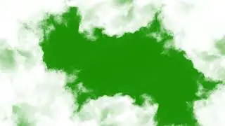Animated Cloud Movement ☁️ Green Screen Background 2026 | Free Chroma Key Footage 