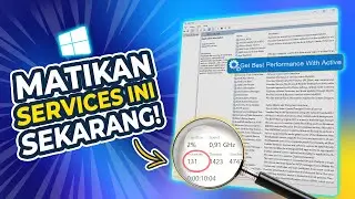 MATIKAN SERVICES WINDOWS 11 INI SEKARANG BIAR MAKING KENCANG! 🔥