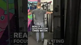 Cable cross rear delt fly with voiceover