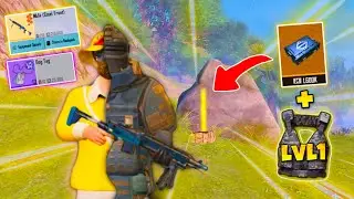 One Crate Challenge With Lvl1 Vest to Full SF ~ Metro Royale PUBGM