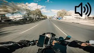 Kawasaki Z1000 Mivv dual exhaust ASMR
