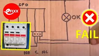 How can you tell if a surge protection device has failed?