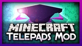 TELEPORTERS IN MINECRAFT! (TelePads Mod Showcase)