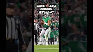 SPEED ROUND 💥 WR’s that are Overrated and underrated in fantasy football! #nfl #fantasyfootball