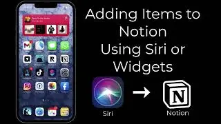Using Siri to add to a Notion Database - Tutorial (old)