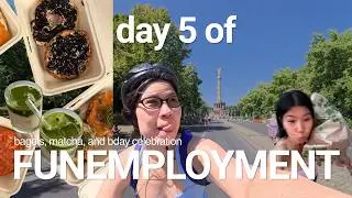 Finally the weekend! Prep talk, nyc bagels, matcha, and quality time with friends⏐ Funemployment