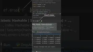 Drop a Column in DataFrame | Pandas Python DataFrame 