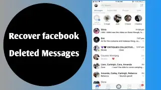 How To Recover Deleted Messages On Facebook