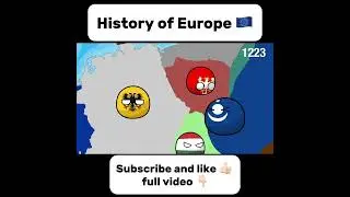 Countryballs - History of Old Europe #countryballs #history #europe #eu #shorts