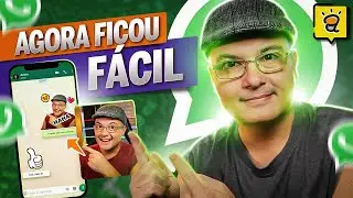 Como FAZER Figurinhas no Whatsapp em 2024 (Sem Aplicativos Externos)