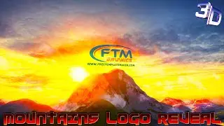 Sony Vegas Intro Template - 3D Mountain Logo Reveal