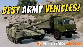 BEST Military Mods for BeamNG Drive – Tanks, Planes & More!
