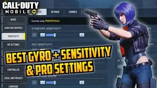 Best Gyro/Sensitivity & Settings For COD Mobile | PRO Settings In 2025 | Tips & Tricks 