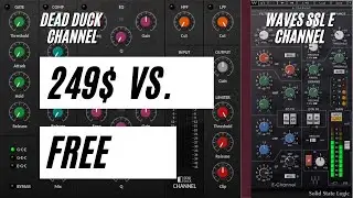 Mixing with Free Plugins? - 249$ Waves SSL E Channel vs. Free Dead Duck Channel