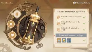 Genshin Impact - Core of the Apparatus, Source Material Collection
