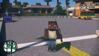 Моё первое видео Minecraft-Grand Theft Auto - gta 10 подписчиков = конкурс