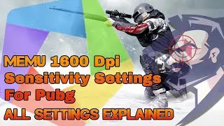 Memu Sensitivity For Pubg | 1600 DPI | Windows Mouse Settings | All Settings Explained | King Cosmo