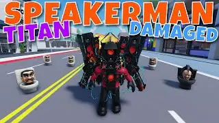 Skibidi Toilet 65: How to Make DAMAGED TITAN SPEAKERMAN in Roblox (Outfit & ID Codes)