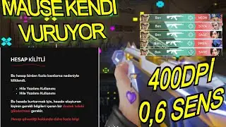 Silah Hiç Sekmiyor Hile Den Ban Yedim Bu Nasıl Hassasiyet//VALORANT