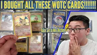 I BOUGHT SOMEONE'S ENTIRE POKEMON WOTC COLLECTION WITH BASE SET TO NEO! (Things I buy off Ebay #9)