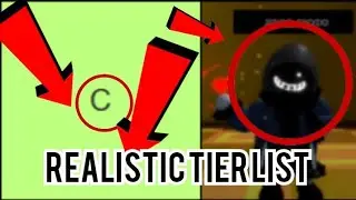 Undertale Judgement Day BEST tier list (100% real)