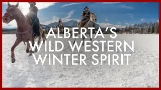 Alberta's Wild Western Winter Spirit