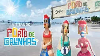 Visitando a Praia de Porto de Galinhas - Visiting Porto de Galinhas Beach - Pernambuco - BRASIL
