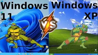 Windows 11 vs Windows XP: RAM + CPU Usage