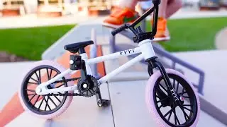 BMX Finger | UnboxingTech Deck Venice Ledge Street Spot | Flick Trix | Finger Bmx White Cult